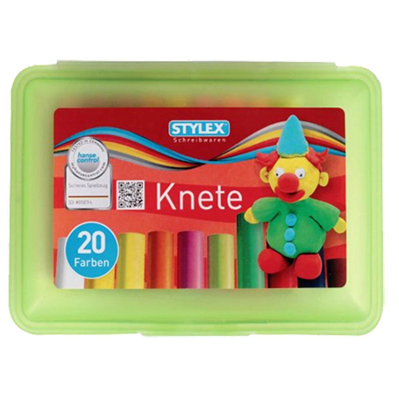 Modelling Clay, Dough, Box of 20 colours
