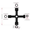 4-Way Key, Triangle Key Water Key, Multifunctional Utilities Key, Control