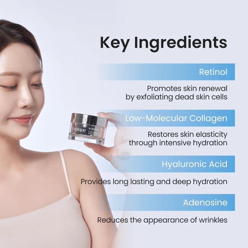 Lepique Crema De Noche De Retinol De 1.69 Onzas Crema