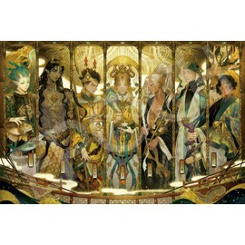Epoch 1000 Piece Jigsaw Puzzle Chatalaw Shichifuku 19.7 x 29.5 inches (50 x 75 cm)