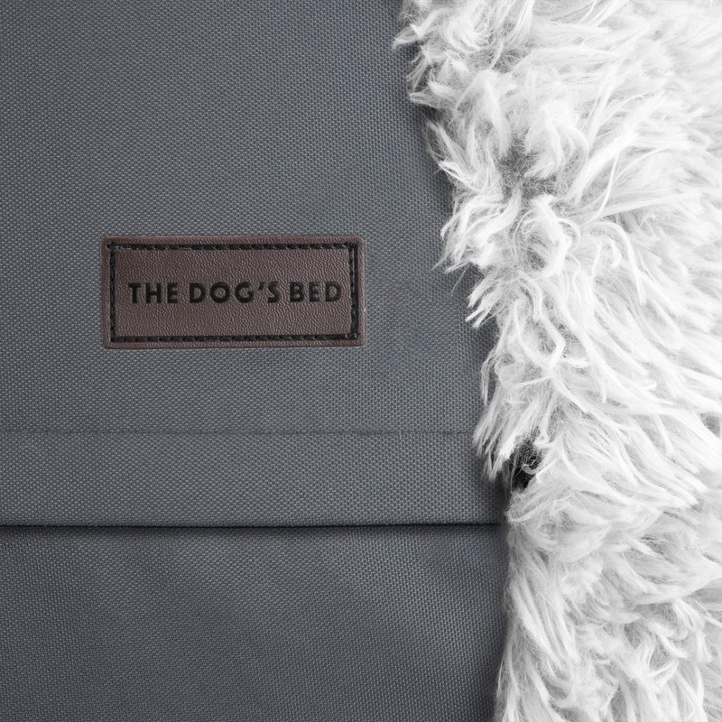 The Dog’s Bed Sound Sleep Donut Dog Bed, Medium Ice