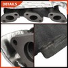 A-Premium Right Engine Exhaust Manifold W/Gasket & Nuts & Heat