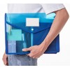 FANWU Plastic File Folder Poly Envelope Expanding File Wallet Document