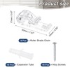 sourcing map 8Pcs 50x15mm Roller Shade Chain and Cord Hold
