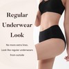 AIRCUTE Ropa interior absorbente lavable para mujer, cintura alta para