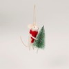 Sass & Belle Mouse with Christmas Tree Felt Decoration