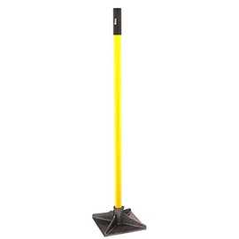 Bon 22-828 10-Inch by 10-Inch Dirt Tamper with Fiberglass Handle