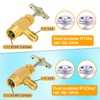 AC R134A R1234YF Refrigerant Recharge Hose Kit, AC R134a 1234yf