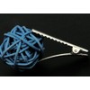 HJ Hair Clip Hairpin Metal Fittings, DIY, Silver, Approx. 100