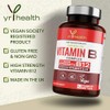 Vegan Vitamin B Complex Advanced with Added Vitamins D3 &