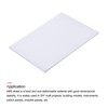 sourcing map White ABS Plastic Sheet 7x4x0.2inch for Building Model,