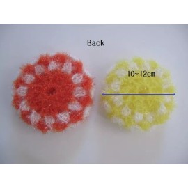 Korean Crochet Eco Dish Scrubbies Set of 5 (NO.2)