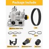 Electric Engine Water Pump Kit Compatible with A3 A4 A5