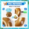 ROSUN 12Pack Ring Inflatable Drink Holder, Drink Floaties Floats Cup