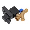 Electronic Drain Valve DN15 G1/2 16bar Working Pressure Brass Noise
