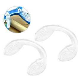 Almohadilla para la nariz de anteojos, 20 pares de gafas de silicona Almohadilla para la nariz de gafas en forma de U para gafas de sol Gafas de sol
