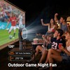 OGERY Camping Fan, Portable Fan with Adjustable Height Stand, 20000mAh