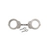 Peerless Handcuff Company Chain Link Handcuff, Nickel Finish