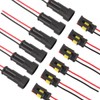 TOMALL 2 Pin Way 18 AWG Waterproof Connector for Electrical
