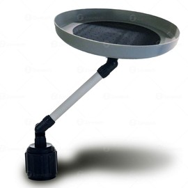 ZONETECH Car Cup Holder Swivel Tray and Storage Bin - Premium Quality 360-Degree,Food Eating Table Vehicle Organizer