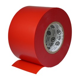 GGR Supplies T.R.U. EL-766AW Red General Purpose Electrical Tape 2" (W) x 66' (L) UL/CSA Listed core. Utility Vinyl Synthetic Rubber Electrical Tape