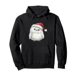 Silkie Chicken Stuffed Animal Christmas Hat Silkie Chicken Pullover Hoodie