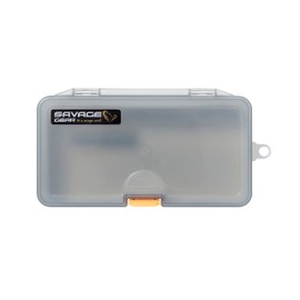 Savage Gear Accessory Boxes Lurebox Smoke Combi Kit 18.6 x 10.3 x 3.4 cm - 3 Fishing Boxes