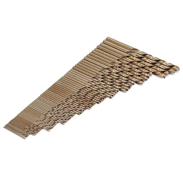 74PCs M35 Cobalt Drill Bit Set, HSS-CO Twist Drill Bit