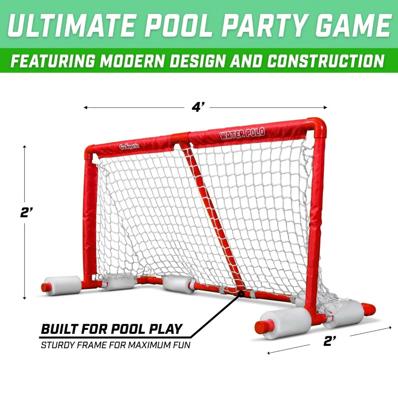 GoSports Floating Water Polo Game Set | Must Have Summer