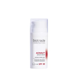 Biotrade Repairing Cream SPF 30 30 ml Specially for Acne Scars Reduces Red Spots on the Skin Sun Protection for Oily Skin