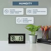 Thlevel Mini LCD Digital Thermometer Hygrometer, Temperature Humidity Tester for