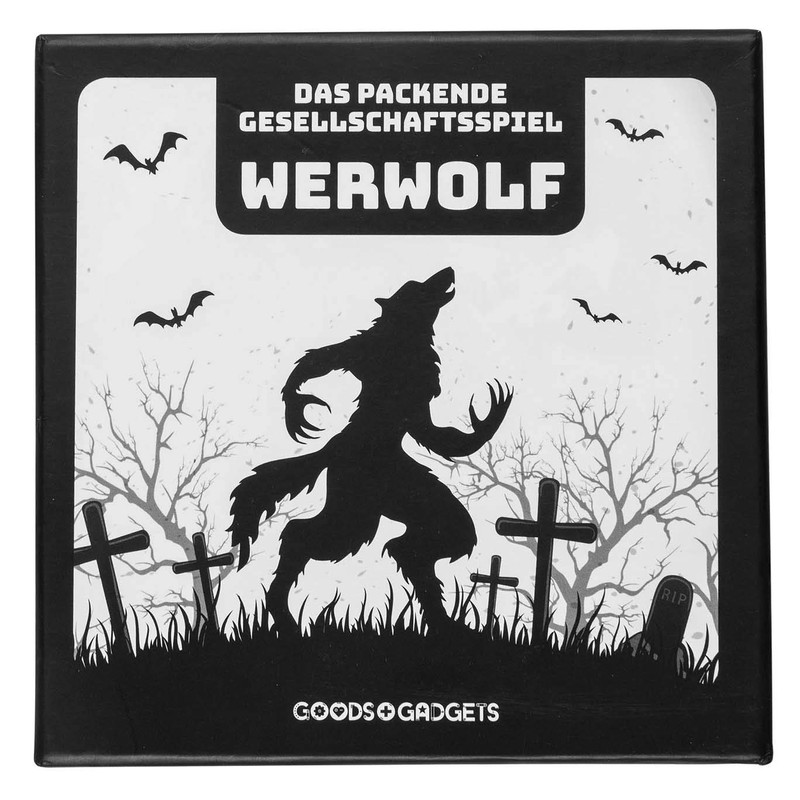 Original Werewolf card game, deluxe party game with expansion –