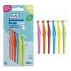 TePe Interdental Brush Angle, Mixed Pack, 0.4-0.8mm/ISO 0-5, 6pcs, Interspace