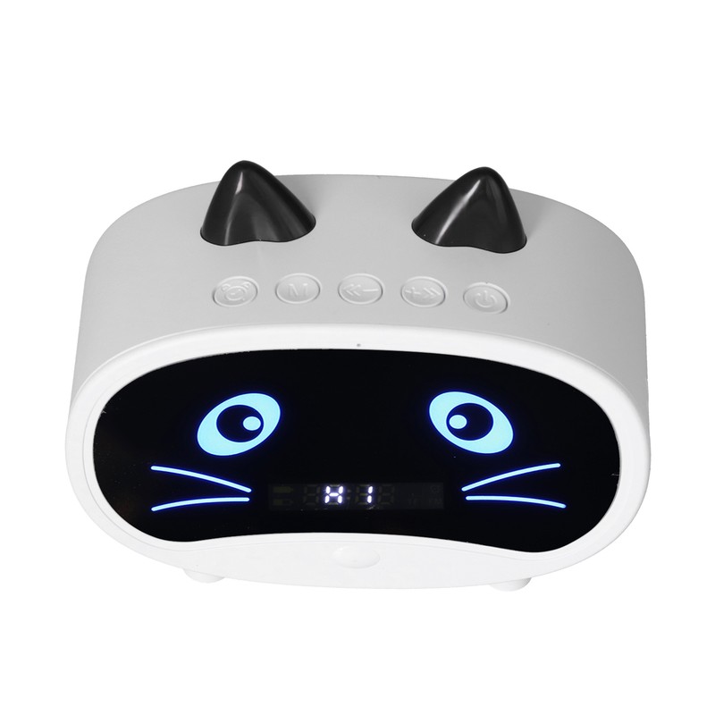 Mini Cartoon Speaker Multifunctional Cute Cat Ear Design Smart Set