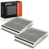 Frankberg 2x Cabin Air Filters with Activated carbon Compatible with