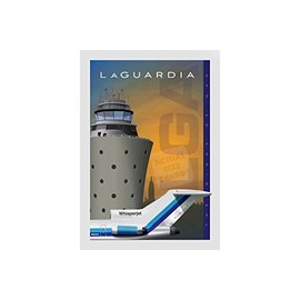LGA LAGUARDIA AIRPORT EASTERN POSTER 14 X 20