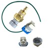 Engine Coolant Temperature Sensor with Connector Pigtail Harness 25037332 Compatible