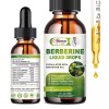 Alliwise (2 Pack) Berberine Supplement, 1500mg Organic Berberine Liquid Drops