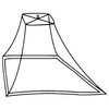 Cocoon Mosquito Net Ultralight Double, 220 x 200 cm, White/Transparent,