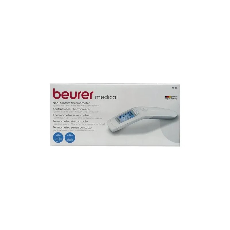 Beurer Termómetro Corporal Infrarrojo Ft 90 Sin Contacto