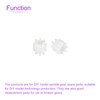 DMiotech 30pcs 8 Teeth Plastic Gear Model 082A Reducer Plastic