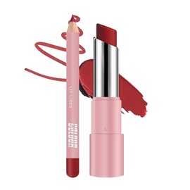 Bálsamo Labial Tintado Hidratante,Delineador de Labios de Tinte Impermeable - Mate Impermeable No Pegajoso Cuidado Diario Invierno Mujer