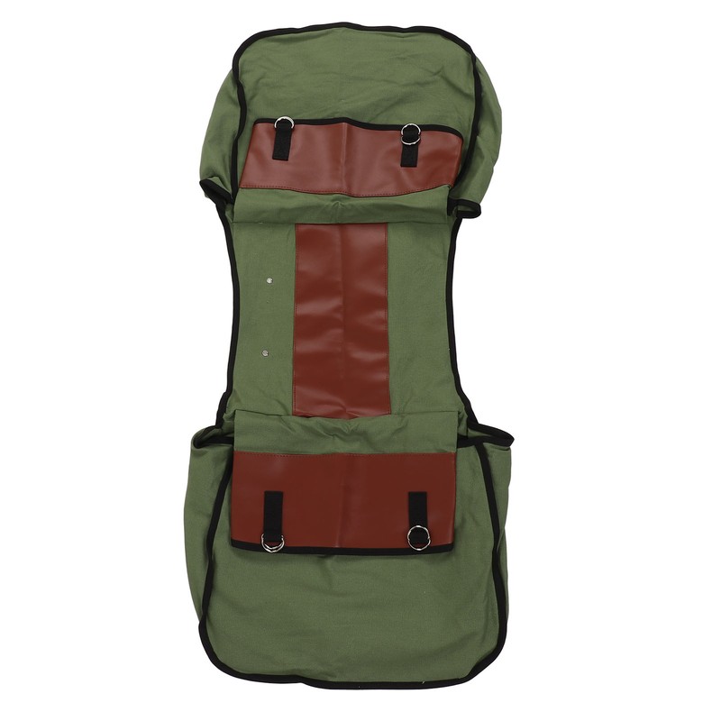 Bicycle Bike Rear Seat Carrier Bag Canvas Cycling Double Bags