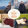 4-in-1 Large Outdoor Blanket - Waterproof & Windproof Thickened Warm
