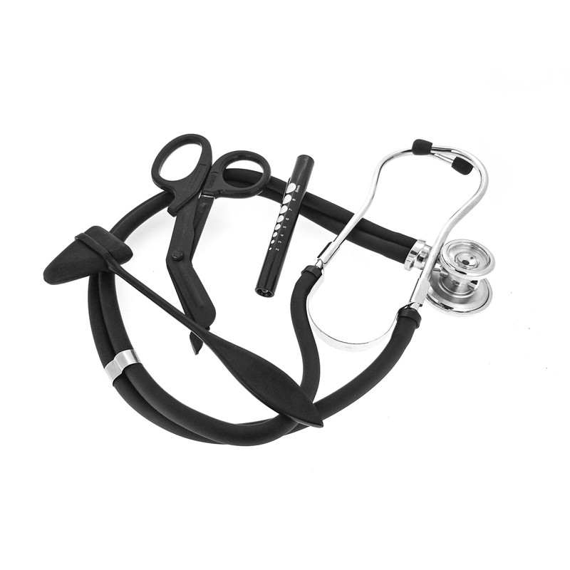 Tactical Black - Military Stethoscopes and First Responder EMT Holster