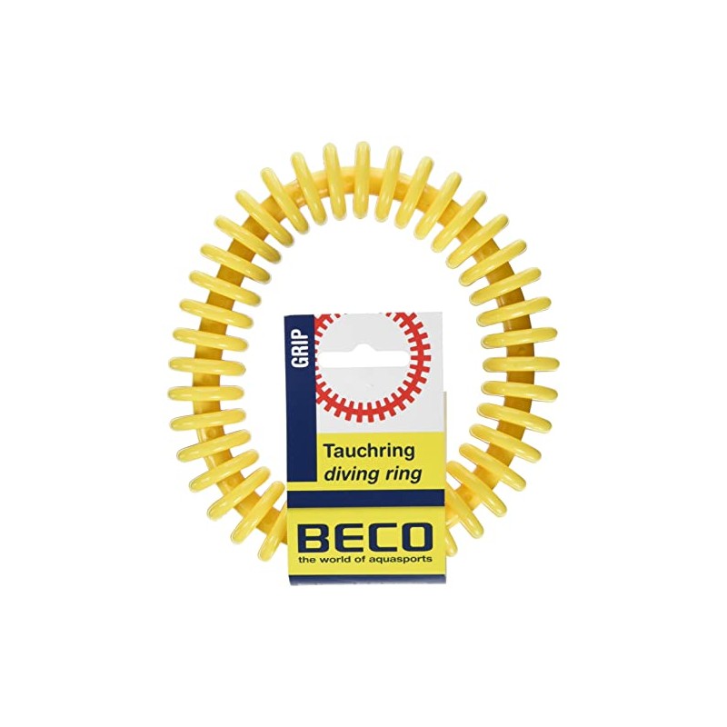 Beco Tauchring mit Lamellen 15 cm. Farbe gelb