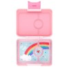 Yumbox Snack Lunch Box, Power Pink (Rainbow)
