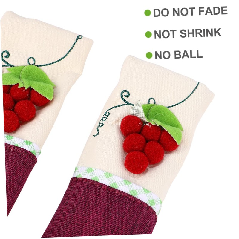 DOITOOL Practical Kitchen Accessory Fabric Handle Door Covers for Fridge