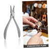 Tofficu Eyeglass Repairing Tool Stainless Steel Nose Pad Plier for