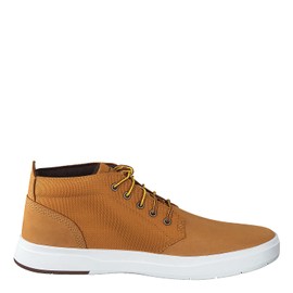 Timberland Men's Davis Square Chukka Shoe, Wheat Nubuck, 9.5